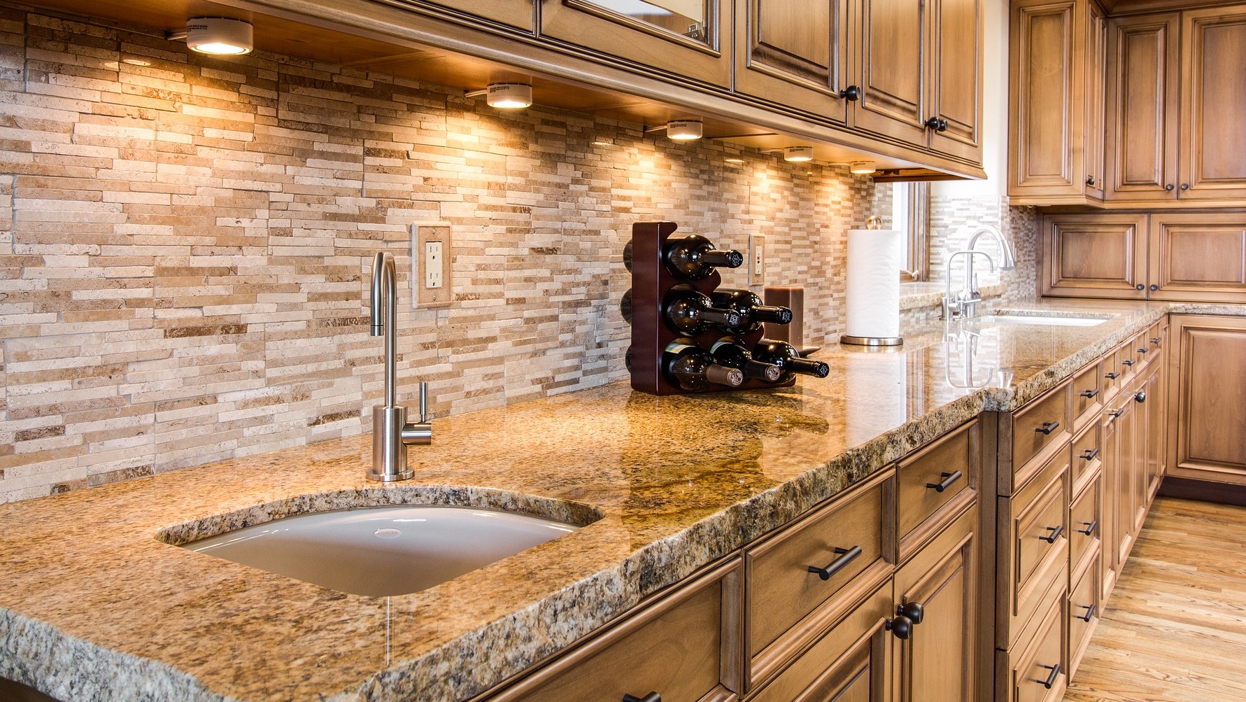 Counter Top With Split Face Edge