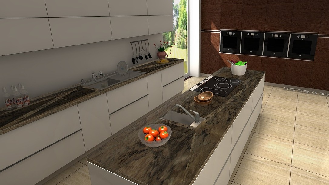 Vein Cut Rendered Image