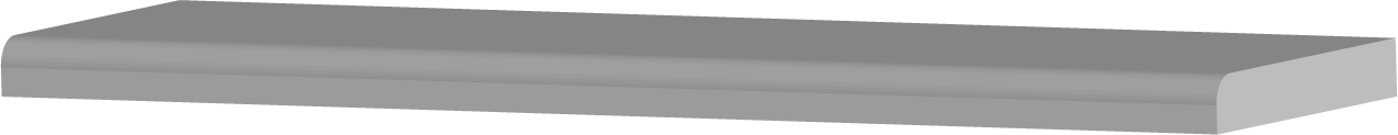 Half Bullnose Edge Profiles